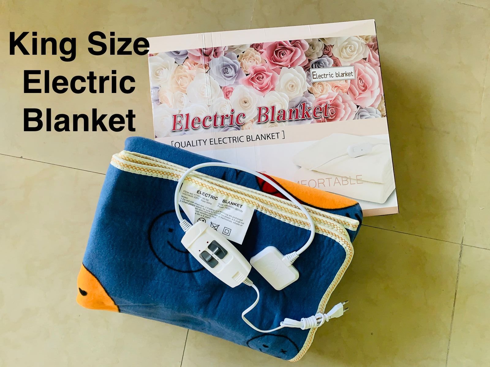 Electric Blanket King Size Bed