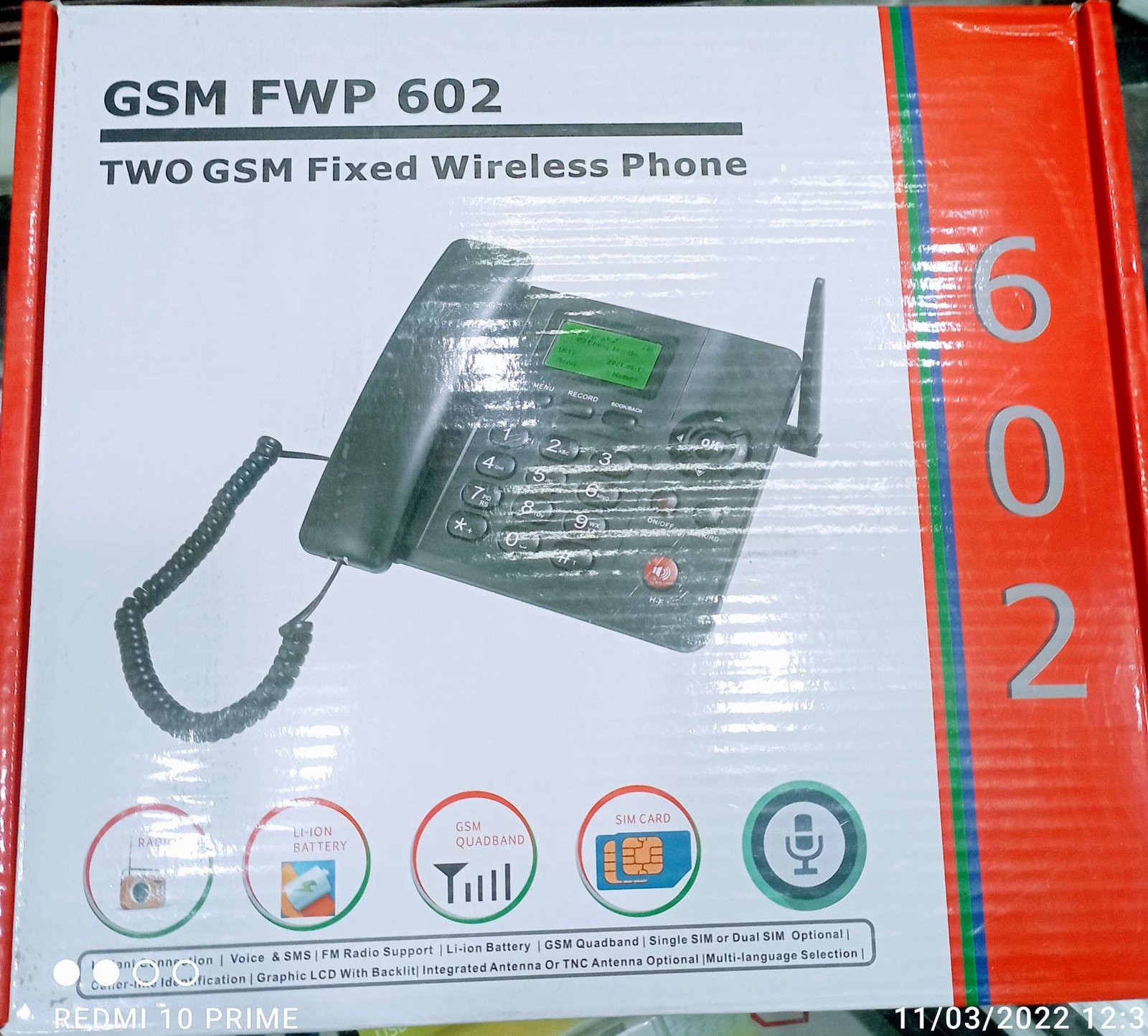 TWO GSM Fixed Wireless Phone